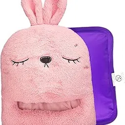 JAZZY PEARLS® Electric Heated Foot Warmer USB Feet Heating Pad for Travel Personal Pink Bunny-Sporting Goods-Winter Sports-Accessories-Hand & Foot Warmers-1 Electric Foot Warmer-image-69