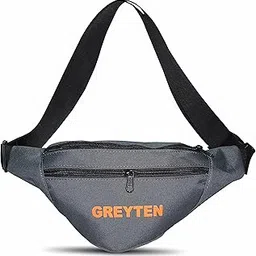 GREYTEN Waist Bag for Men and Women - Chest Fanny Pack for Boys and Girls (Grey)-picture-21
