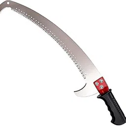 Veltrix Pruning Gardening Saw | Sharp Blade Hand Saw for Tree, Branch & Wood Cutting | Lightweight, Durable Tool for Camping & Outdoor Use (Double Hook 23inch)-image-49
