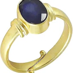 bl fedput 3.25 Ratti 2.41 Carat A+ Quality Blue Sapphire Neelam Gemstone Ring for Men and Women's-picture-10