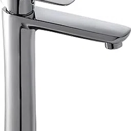 Hindware Italian Collection F400014CP Fluid Single Lever Hot and Cold Basin Mixer Tall, Brass with Chrome Finish-picture-31