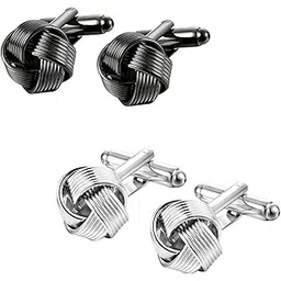 peora Stainless Steel Fancy Stylish Cufflinks Business & Occasion Gift for Men & Boys-picture-21