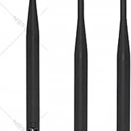 NISTECH 2.4GHz WiFi Whip Antenna 5dBi with SMA Male (Pack of 3) for WiFi Router Hotspot, PCI PCIe Network Card, WiFi USB Adapter, Wireless Range Extender 3 PCS-picture-14