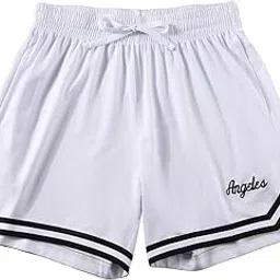 oroln Men's Basketball Pants, Sports, American Mesh, Shorts, Embroidered Logo, Plain, Simple Wear, Running, Training, Shorts, with Pockets, Adjustable Waist, Quick Drying, Breathable-picture-27