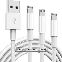 TUMABER 3 Pack MFi Certified iPhone Cable 3Ft, Lightning to USB Cord, 2.4A Fast Charging for iPhone 12/11/11Pro/11Max/X/Xs/Xr/Xs Max/8/7/6/5S/Se, White-picture-22