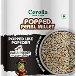 Cerelia's Popped Pearl Millet Salt and Pepper - 240 Gm - Natural Whole Grain - Bajra Millet Rich in Protein & Fibre - Gluten Free - Ready to eat snacks (3)-image-30