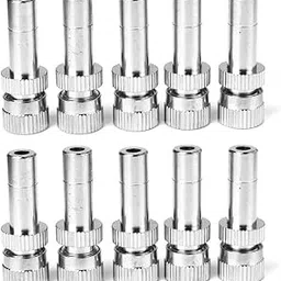 CSI INTERNATIONAL Brass Misting Nozzle 0.3mm – Pack of 10 | High-Pressure Garden Mist Sprinkler Head | Anti-Drip Fogger for Outdoor Cooling, Greenhouse, Irrigation & Patio Watering System-picture-20
