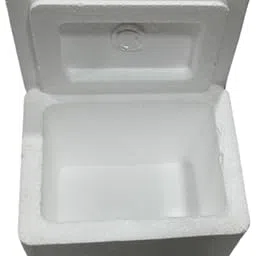 generic Insulated Styrofoam Ice Box with Lid, 1 Litre Capacity, White-picture-43