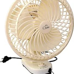 Oswim MULTI-PURPOSE WALL FAN HI-SPEED | Suitable For (Low Height Ceiling Rooms, PC/Laptop Cooling, Trial Room, Parlour, Computer Room) | Table Fan | 1 Year Warranty (Ivory, 9" (225 mm))-picture-20