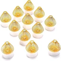 Qyrentha 12Pcs Flameless LED Tea Light Candles – Safe, Ambient Lighting for Home, Weddings, and Events-picture-12