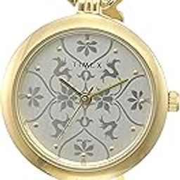 timex Analog Silver Dial Brass Women's Watch-Twel11413-picture-9