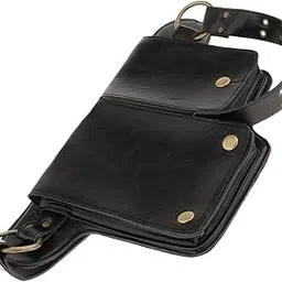 snappsy Medieval Waist Belt Pouch Fannypack Purse Portable for Roleplaying Knight Brown-picture-25
