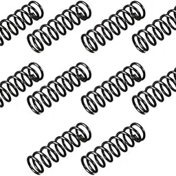 uxcell Compression Spring - 1.2mm Wire Dia, 9mm OD, 30mm Free Length Spring Steel Extension Spring,Black,10Pcs-picture-12