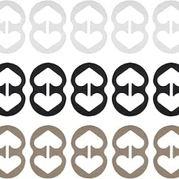 fnoko Bra Strap Clips Anti-Slip Buckles Conceal Straps - for Back for Women 15 Pack-picture-26