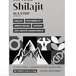 365veda ShilaJit Strips™ | Zinc | Energy & Stamina Booster | Ayurvedic | Vitality Support | Ginko Biloba | Natural Strength | Performance Enhancer | 30 Oral Strips-image-48