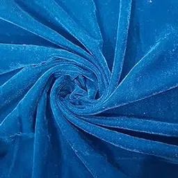 Super Eleven Geo Premium Velvet Fabric Piece Decorative Cloth Material for Home Decor, Furnishing, Upholstery, Curtains, Cushions, Pillow, Dresses and Material for mandap, Pooja, Poshak-image-1