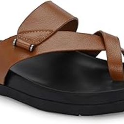 san frissco Men's Sandals with Open Toe Strap Slip On Chappal/Perfect Fit for Summer and Rainy Season Easy to Walk Anti-Skid Slipper/Stylish Casual Trendy Floaters-picture-42