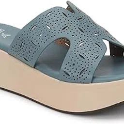 yoho Comfortable Wedges For Women | Latex Cushioning | Stylish & All Purpose | Vibrant Color | Travel Friendly | Modern Design-picture-42