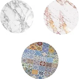 MERISHOPP® 3X 120cm 48" Dia. Waterproof Round Table Cover Tablecloth Home Decor|Home & Garden | Kitchen, Dining & Bar | Linens & Textiles | Tablecloths-picture-28