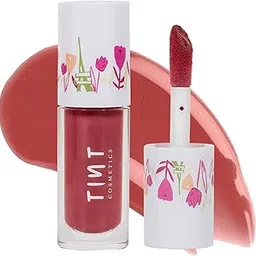 Tint Cosmetics Emily in Paris Hydrating Lip Gloss. Ultra-hydrating, Non-sticky Formula for a High-shine Finish. Non-sticky, Lightweight & Long-lasting with the Goodness of Grapeseed & Vitamin E Oil. Rosy Mocha (Pink), 5ml image 1