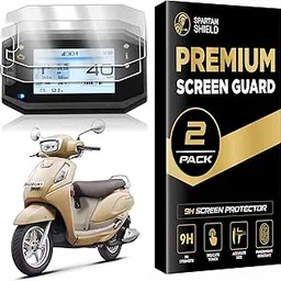 Spartan Shield [2 PACK Screen Guard For SUZUKI ACCESS 125 2025 Ride Connect COLOR TFT Edition Scooter || 4.2 inch Color Instrument Console Protector || Speedometer Accessories [Not Tempered Glass]-picture-35