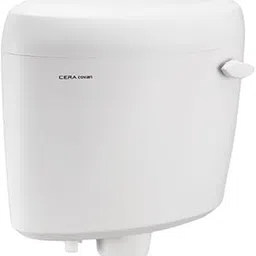 Cera COVAN Single Flush Polymer Cistern, Snow White - Compact, Durable, Easy Installation, Sleek Design for Modern Bathrooms-picture-19