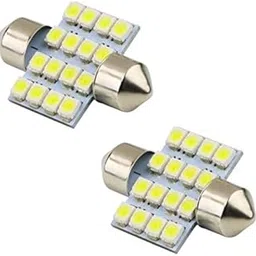 AOW Attractive Offer World 2X16 SMD LED Interior Car Roof Light/Dome Light for -Maruti Suzuki WagonR(White) Pack of 2-picture-33