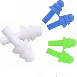 james international Soft Silicone Noise Reduction Ear Plugs for Sleeping, Meditation, Swimming adult and child, Reusable Earmuff for Travelling (Pack of 3)-picture-45