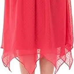 appareltribe Women's Self Design Georgette Handkerchief Midi Skirt.-picture-14