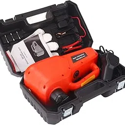 JANVITHA DC 12V Electric Hydraulic Car Jack and LED Light Car Tyre Kit | Weight Capacity 5 Ton | JCJ5TNOIP (Height Upto 17.7 Inches)-image-17