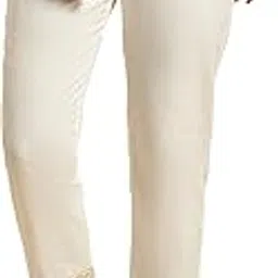 w for woman Women High Rise Cotton Blend Slim Pants | Cotton Blend Slim Pants | Trousers-picture-19