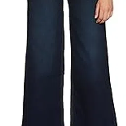 pepe jeans High Rise Dark Wash Cotton Relaxed Fit Women's Jeans-picture-11