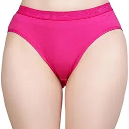 Women's Cotton Mid Waist Hipster Panties-image-0