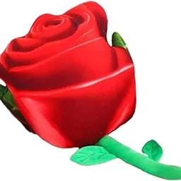 MYADDICTION Rose Throw Pillow Ornament Women Decoration Plush Toy for Office Sofa Chairs Red-image-38