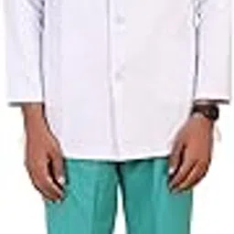 chiefuniforms Doctor's Apron Lab Coat Full Sleeves-picture-10