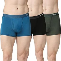vip Men's Cotton Solid Trunks (Pack of 3) (VP-MI-TR-SNSRY-10P-M-PO3_Pack of 3-picture-13