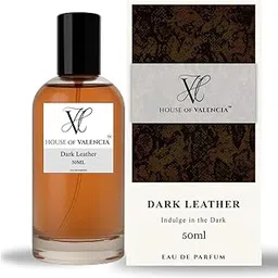 House of Valencia Dark Leather | Unisex Long Lasting Perfume 50ml | Smokey Woody Scent with Cinnamon & Patchouli | Luxury Aroma for Formal Occasions-picture-53