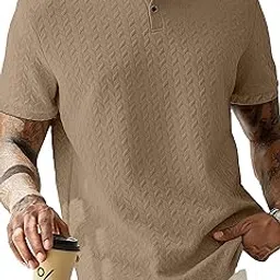 kajaru Men's Solid Regular Fit T-Shirt-picture-22