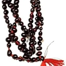 PADMAVATHI ENTERPRISES PE - Black Gunja Mala, Traditional 108 Beads, Natural Chirmi MALA-picture-21