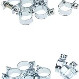 20x Hose Clamps Fuel Line Clips Clamp for Petrol Pipe-picture-27