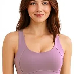 fashiol Women's High Impact Front Zipper Sports Bra Longline Fitness Criss Cross Racer Back Crop Tops for Gym, Yoga & Workout-picture-27