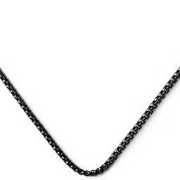 mesmerize Stainless Steel Hades Chain | Necklace Chain for Men and Boys | Necklace Chain Silver and Black For Men | Waterproof, Anti-tarnish, Rust-free, Skin Friendly-picture-42