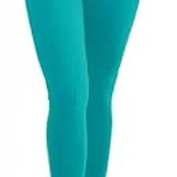 kanna fabric Women's Ankle Length Legging's with 2 Side Pockets (Free, Rama Green)-picture-15