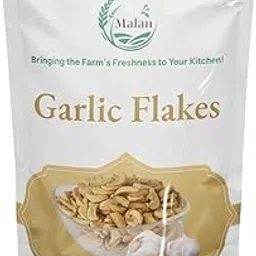 MALAN AGRO INDUSTRIES Dehydrated Garlic Flakes Powder, 1Kg, High Protein, Gluten Free (1 Kg, Garlic Flakes)-picture-33
