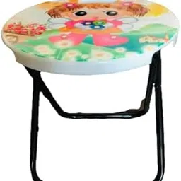 Foldable Small Study Table for Round Shape Stool Table for Girls and Boys Perfect Birthday Return Gift Item-picture-47