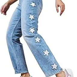 dolce crudo Women's Slim Fit High Rise Regular Length Stretchable Denim Jeans-picture-66