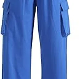 chkokko Women Stylish Track Pant Casual Lower RoyalBlue XXL-picture-37
