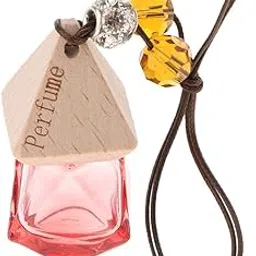 THE STYLE SUTRA® Empty Refillable Glass Perfume Bottle Hanging Pendant Car Home Decor Red-picture-64