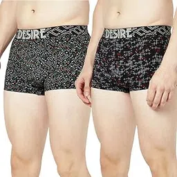 t.t. Mens Desire 100% Combed Cotton Printed Mini Top Elastic Trunk-picture-55