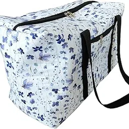 Kanika Creations Beautiful Print Cloth Travel Duffel Bag Travel Bag Capacity 22L Travel Bag Floral Print-picture-46